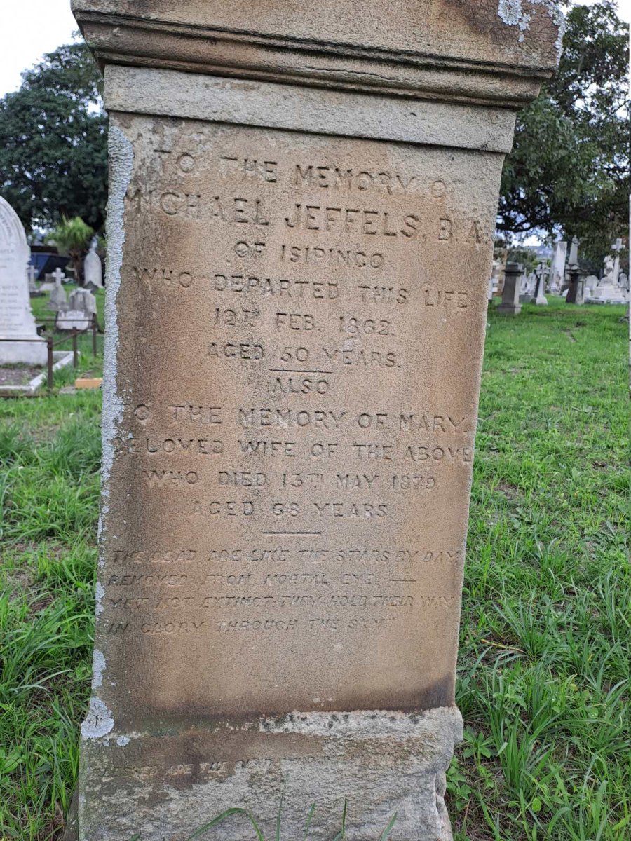 JEFFELS Michael -1862 & Mary -1879