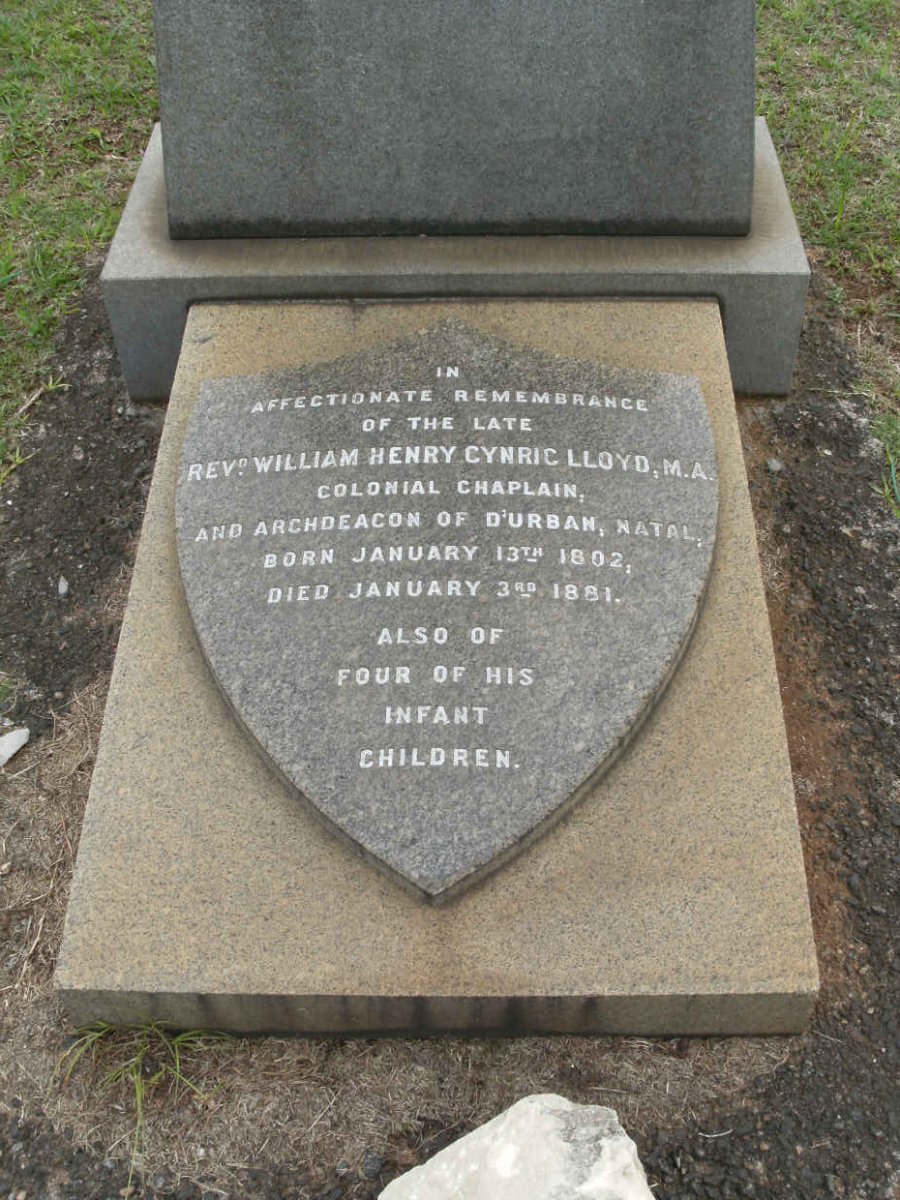 LLOYD William Henry Cynric 1802-1881:: 4 Infant Children