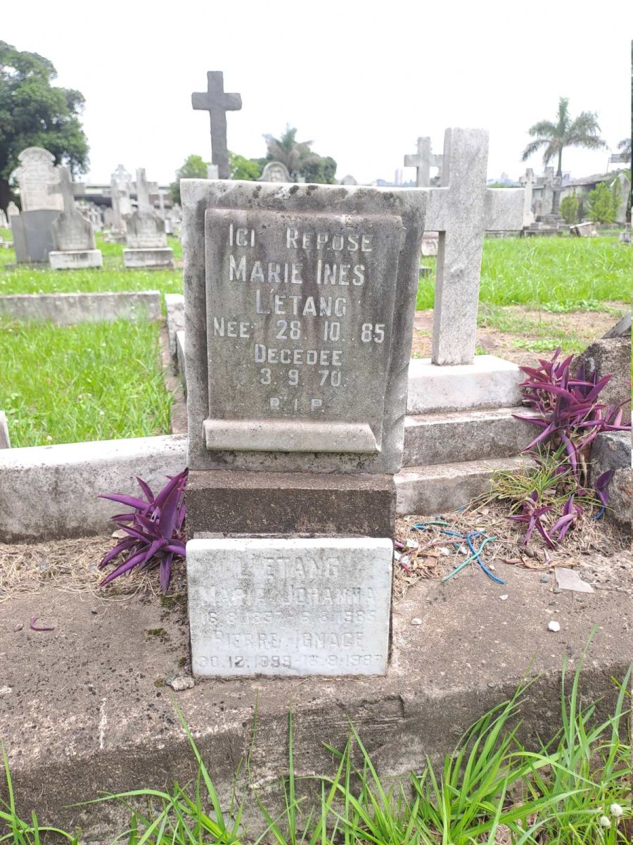 LETANG Marie Ines 1885-1970 :: Pierre Ignace 1899-1987 & Maria Johanna 1897-1985