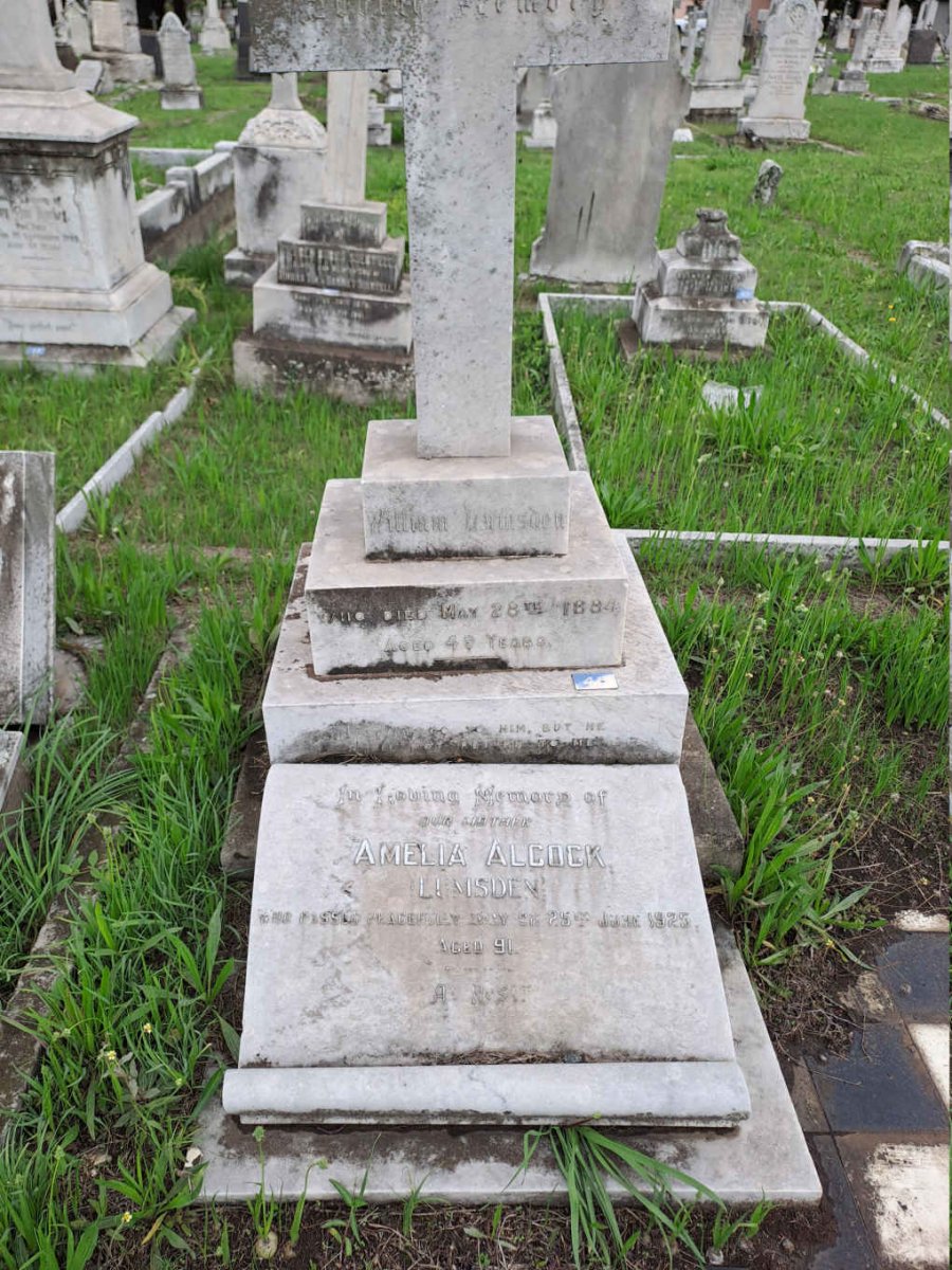 LUMSDEN William -1884 & Amelia Alcock -1925 _1