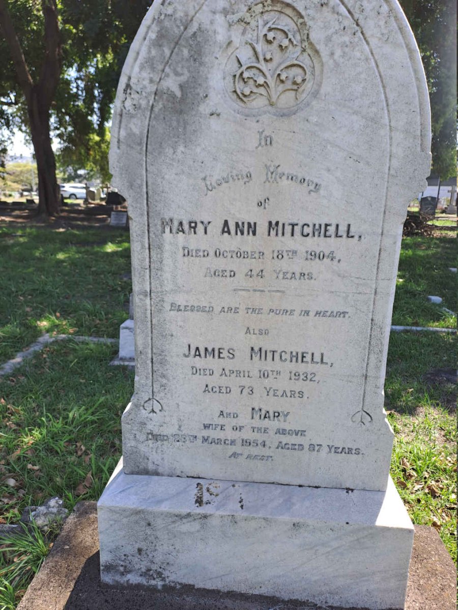 MITCHELL James -1932 & Mary Ann -1904
