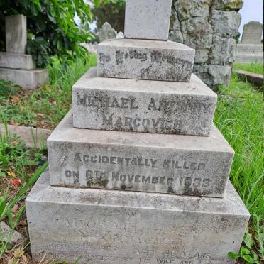 MARCOVICH Michael Anthony -1933 :: MARCOVICH Michael John -1967 _1