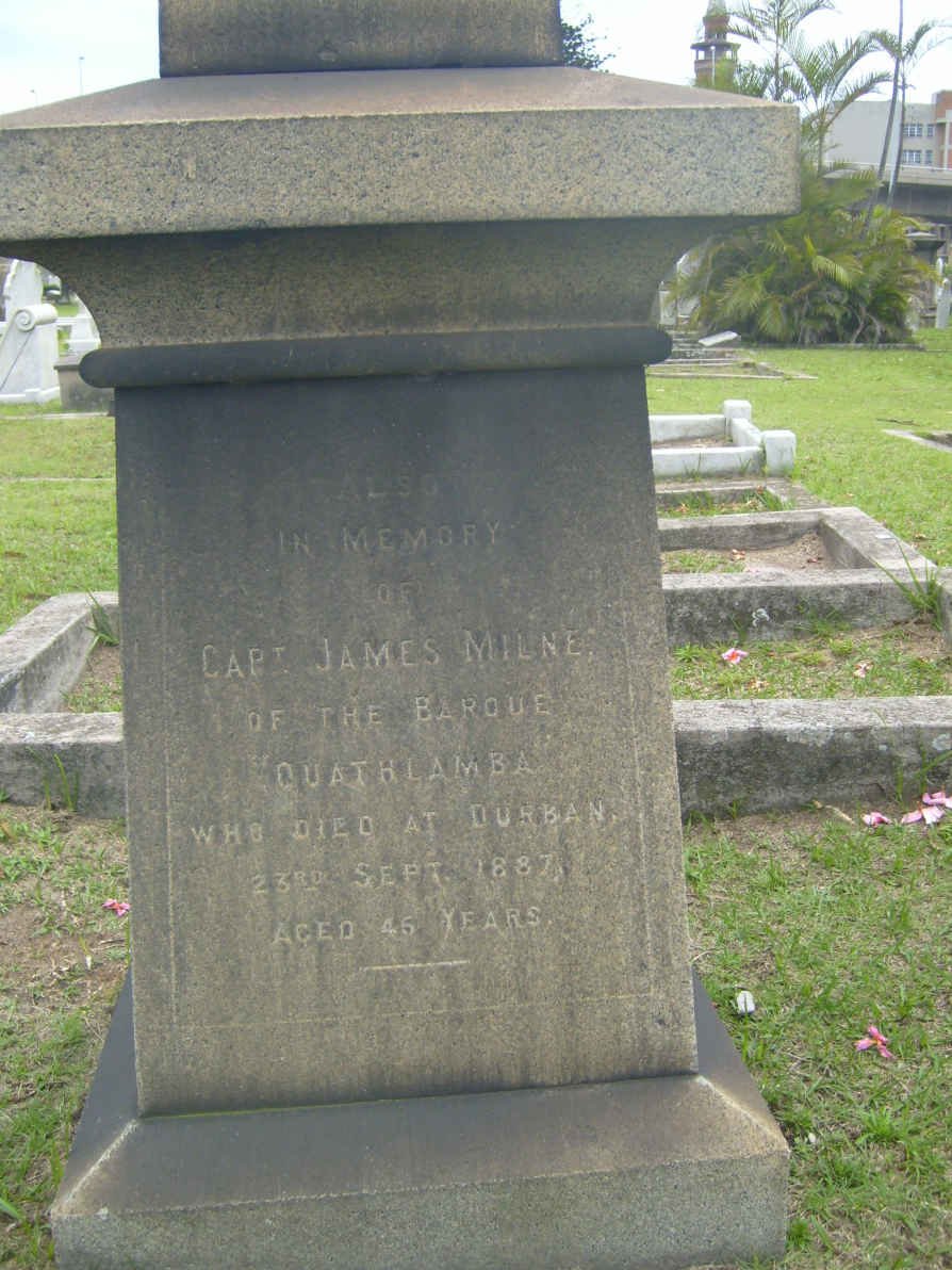 MILNE James -1887 