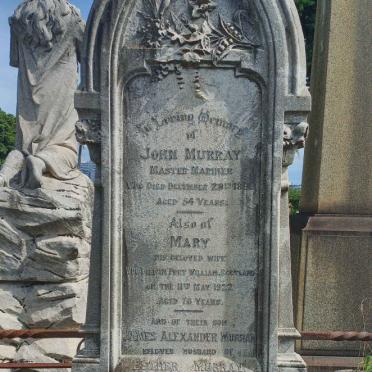 MURRAY John -1898 & Mary -1922 :: MURRAY James Alexander -1923
