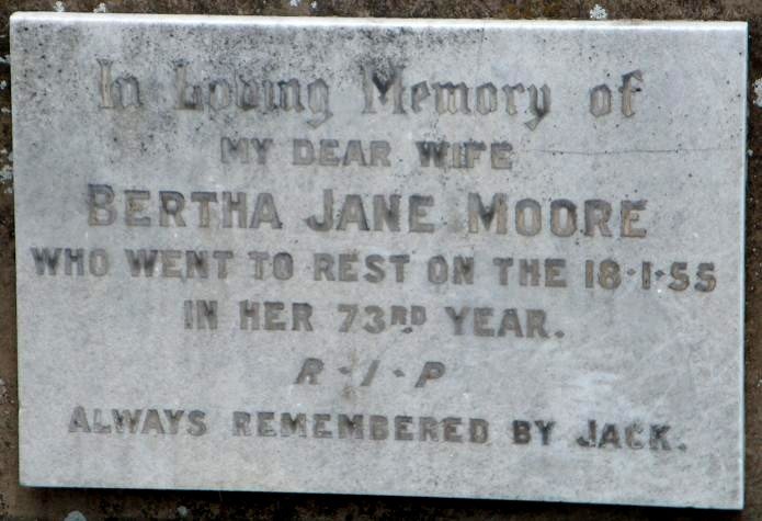 MOORE Bertha Jane -1955