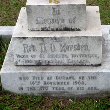 MARSDEN D.O. -1908