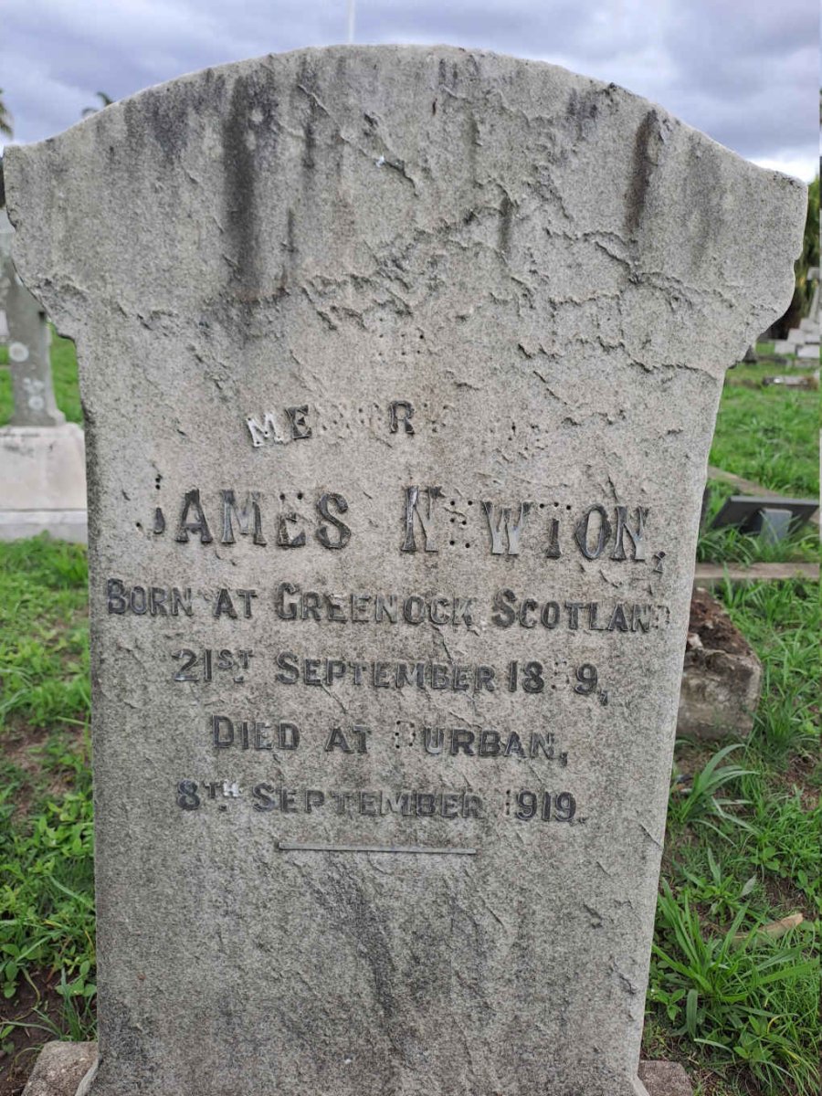 NEWTON James 1859-1919