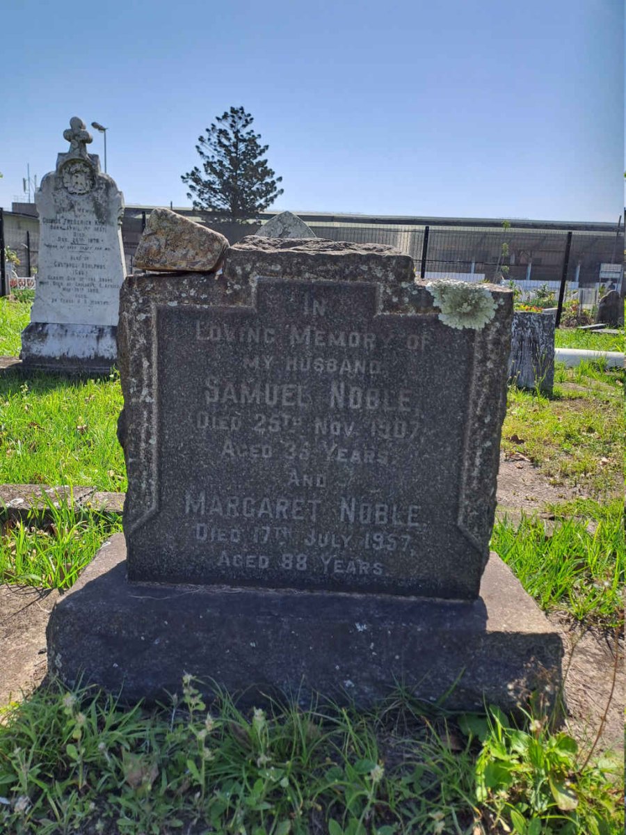NOBLE Samuel -1907 & Margaret -1957