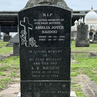 NAIDOO A.R. 1922-1994 & Amelia Joyce 1928-2021 : NAIDOO Kameshini 1965-1980