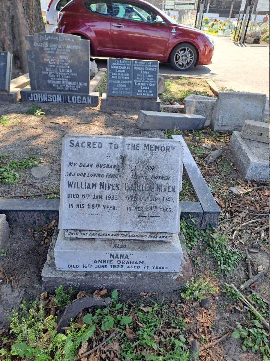 NIVEN William -1933 :: NIVEN Isabella 194? :: GRAHAM Annie -1922