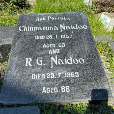 NAIDOO Chinnamma -1957 :: NAIDOO R.G. -1959