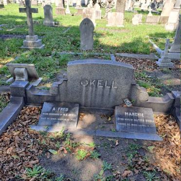 OKELL Alfred 1849-1930 & Marchie 1858-1919