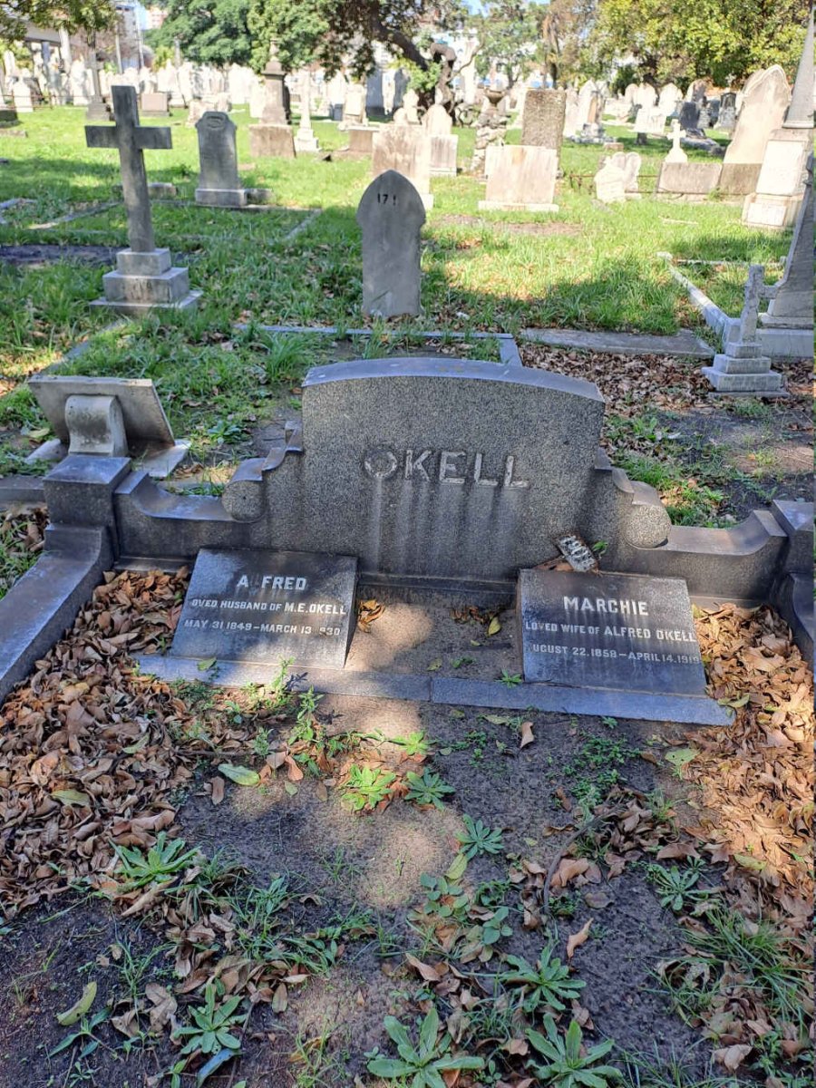 OKELL Alfred 1849-1930 & Marchie 1858-1919
