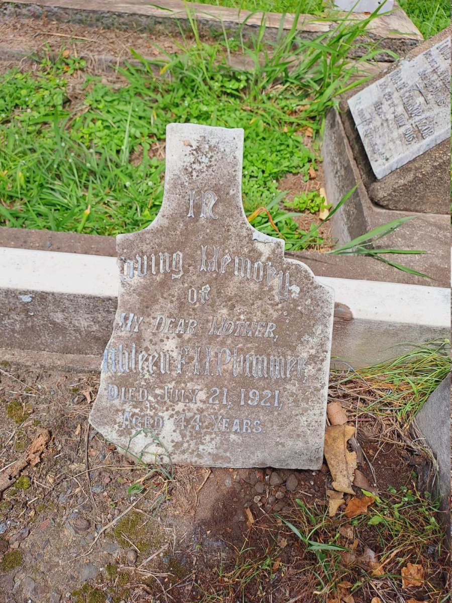 PLUMMER Kathleen F.H. -1921