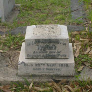 PYKE Reginald -1916