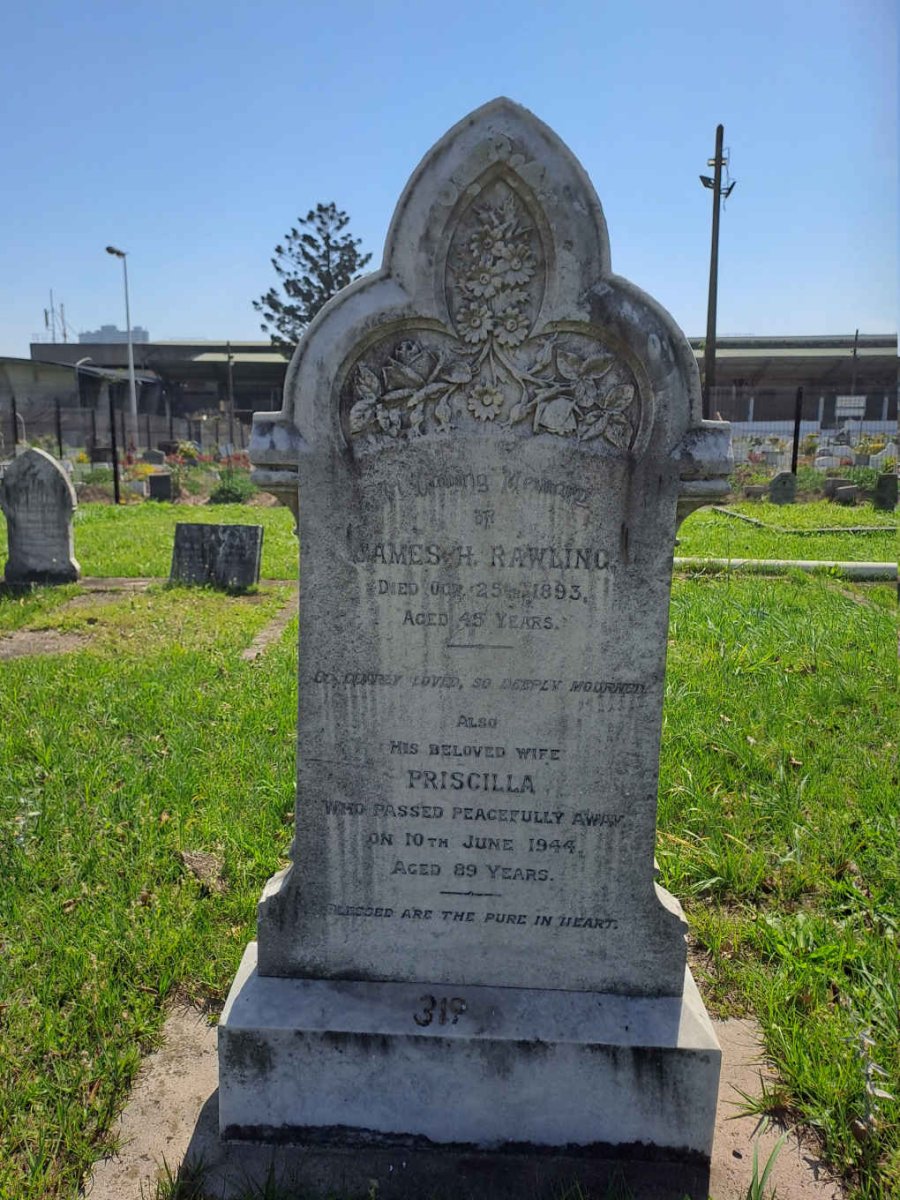 RAWLING James H. -1893 & Priscilla -1944
