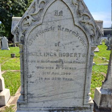 ROBERTS Hollings -1900