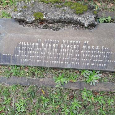 STACEY William Henry -1895
