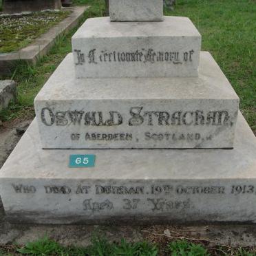 STRACHAN Oswald -1913