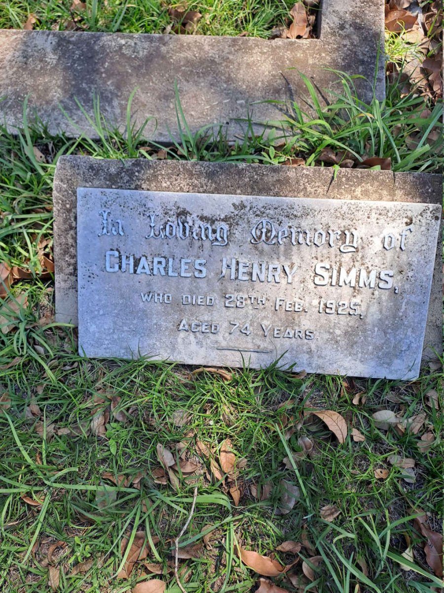 SIMMS Charles Henry -1925 & Elizabeth -1918 _1