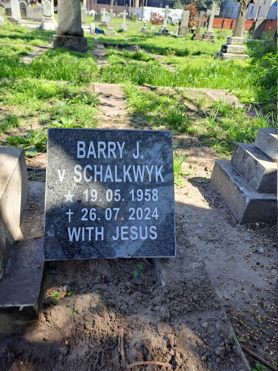 SCHALKWYK Barry J., van 1958-2024
