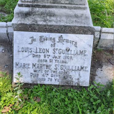 ST.GUILLIAME Louis Leon -1909 & Marie Marthe -1950
