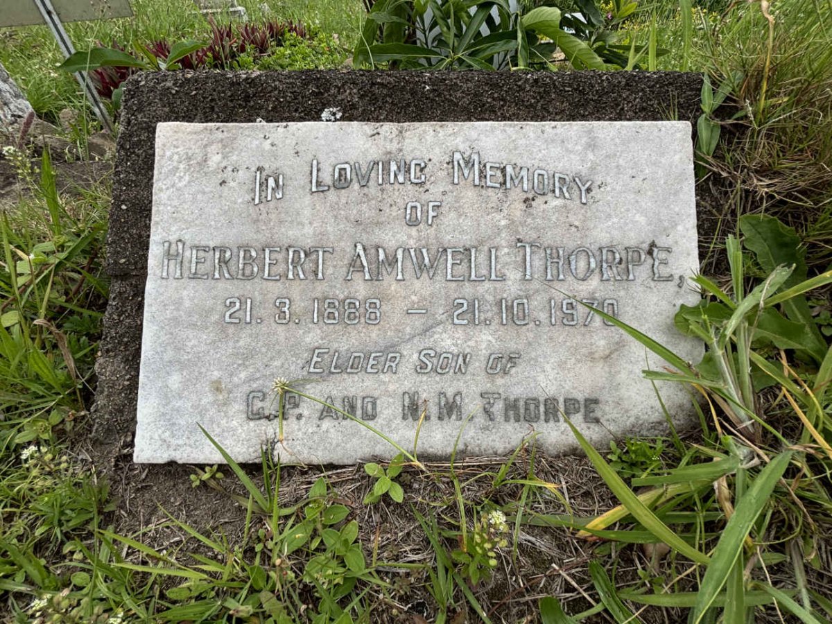 THORPE Herbert Amwell 1888-1970