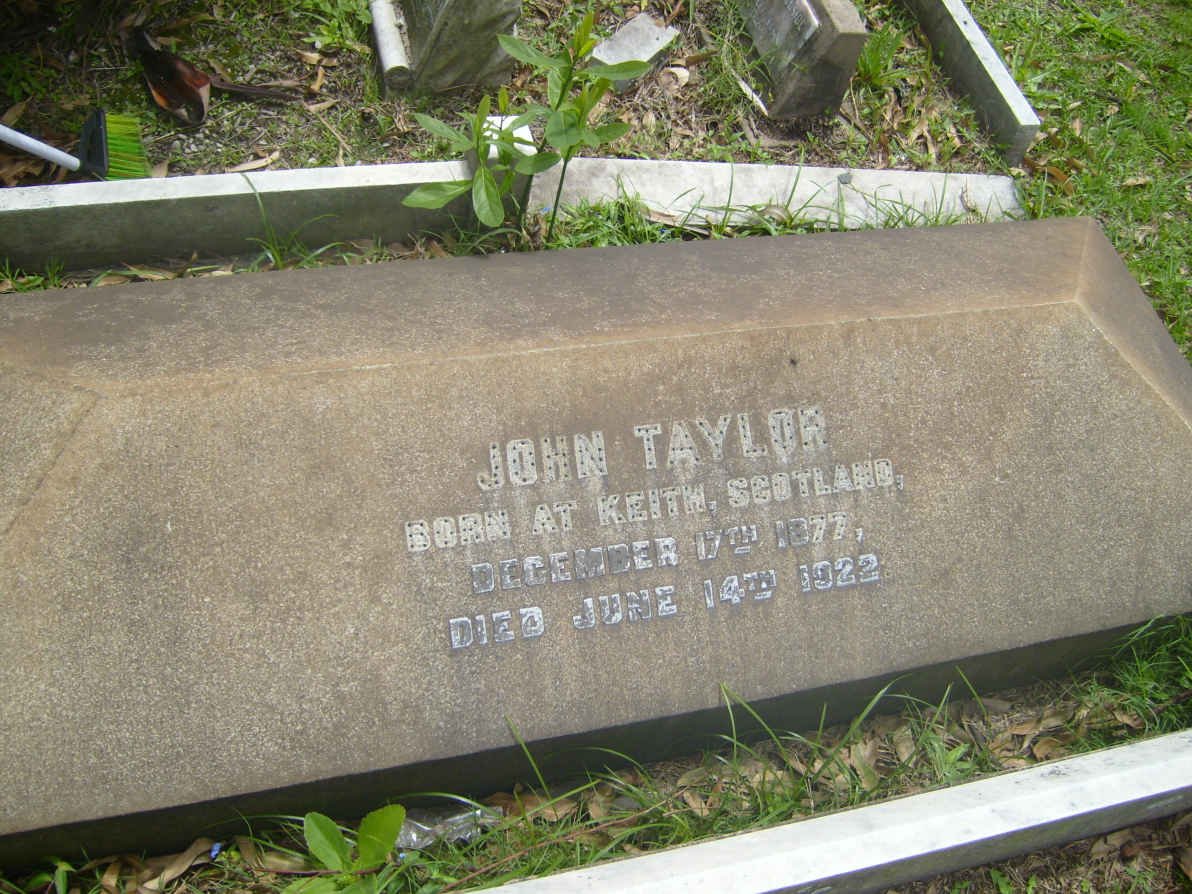 TAYLOR John 1877-1922