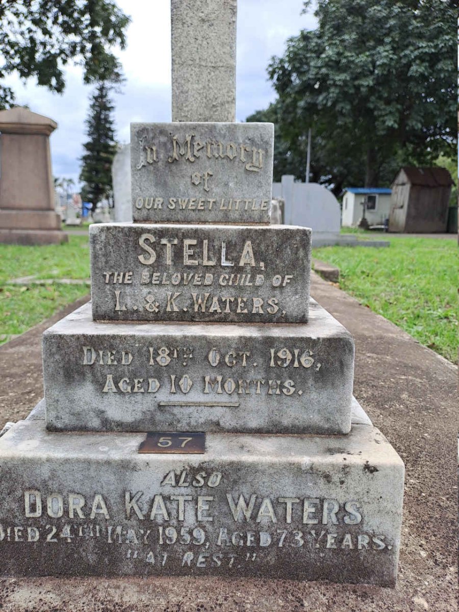 WATERS Dora Kate -1959 :: WATERS Stella -1916 