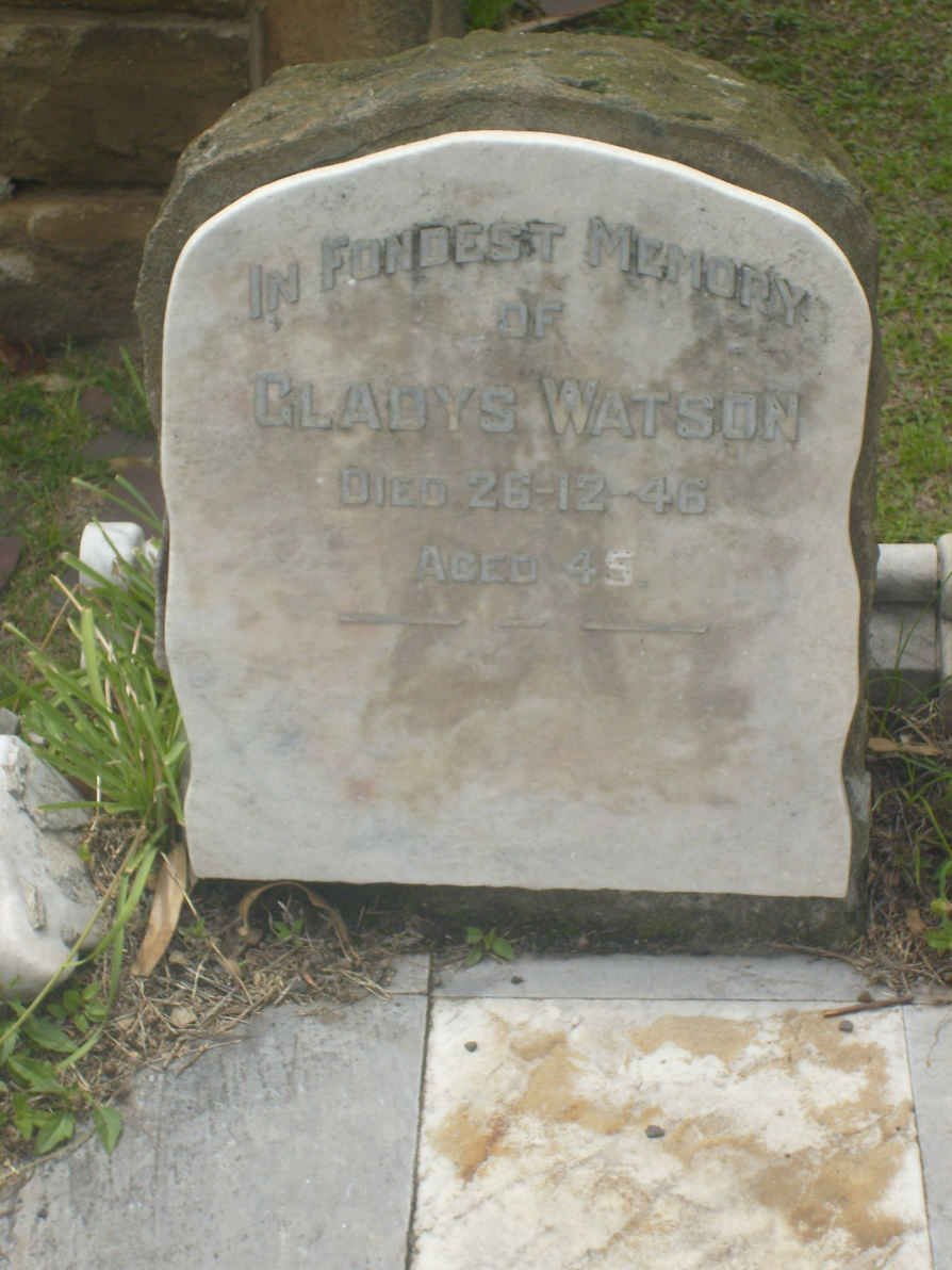 WATSON Gladys -1946