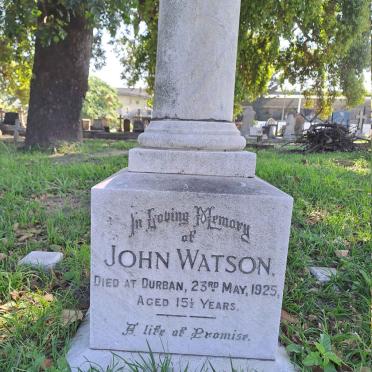 WATSON John -1925