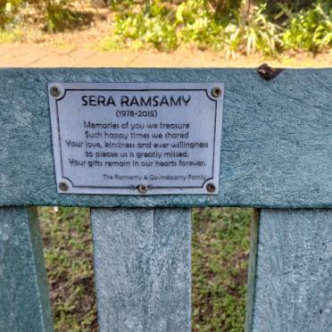 RAMSAMY Sera 1978-2015