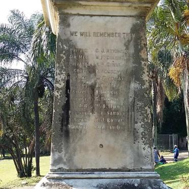 3. War Memorial