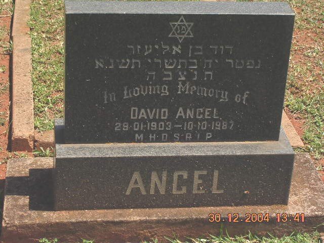 ANGEL David 1903-1987