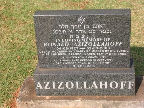 AZIZOLLAHOFF Ronald 1927-2003