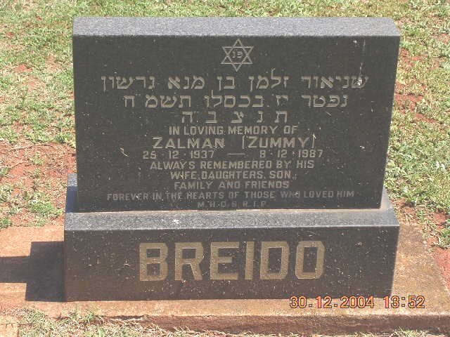 BREIDO Zalman 1937-1987