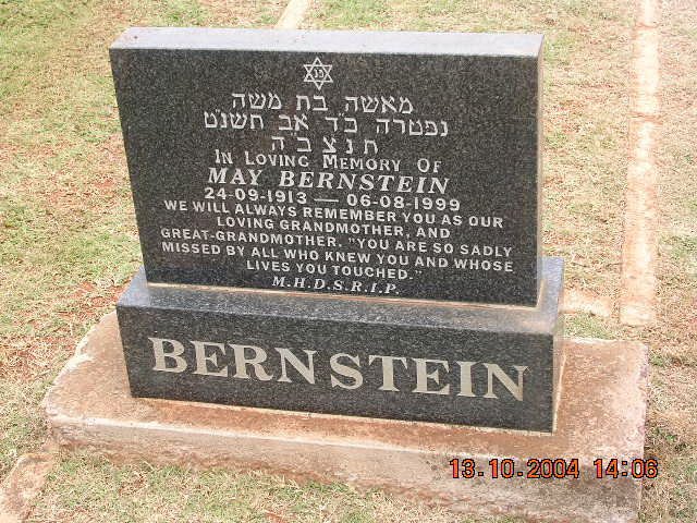 BERNSTEIN May 1913-1999