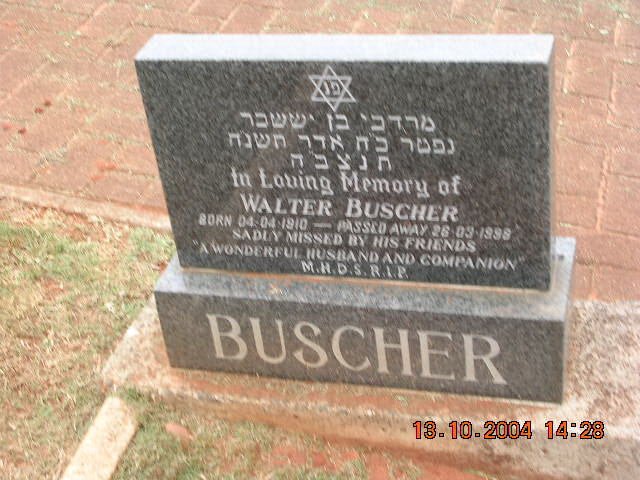 BUSCHER Walter 1910-1998