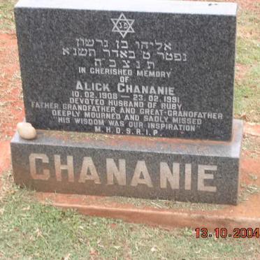 CHANANIE Alick 1908-1991