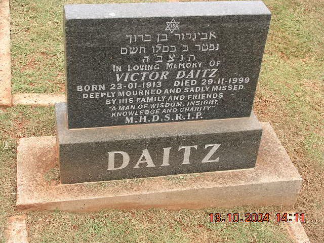 DAITZ Victor 1913-1999