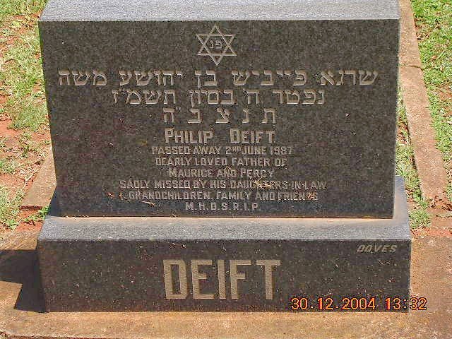 DEIFT Philip -1987