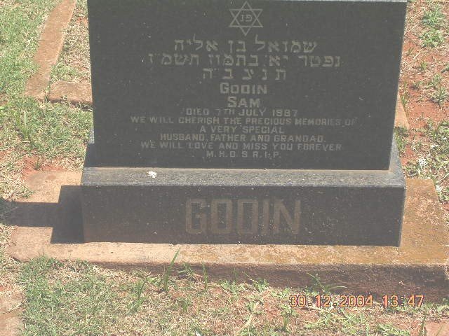 GODIN Sam -1987