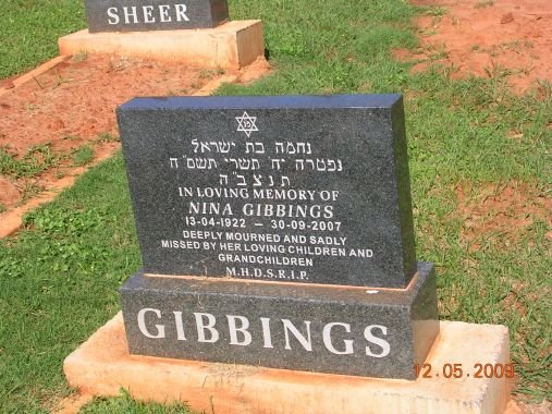 GIBBINGS Nina 1922-2007