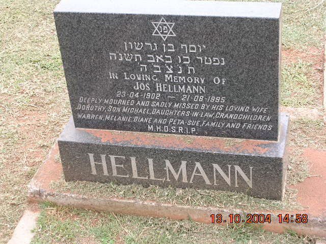 HELLMANN Jos 1902-1995
