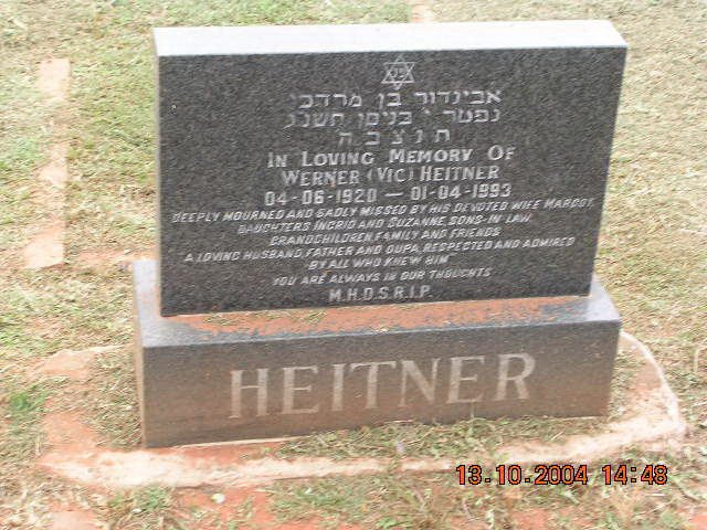 HEITNER Werner 1920-1993
