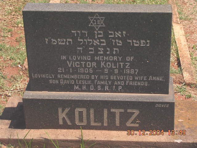KOLITZ Victor 1905-1987