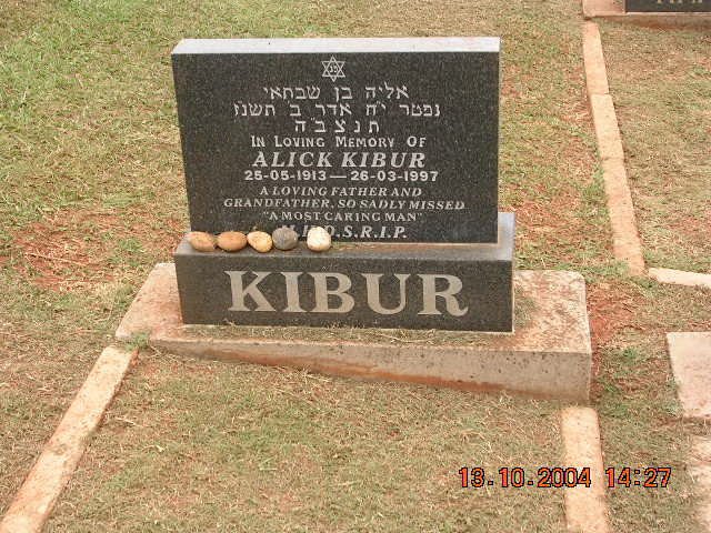 KIBUR Alick 1913-1997