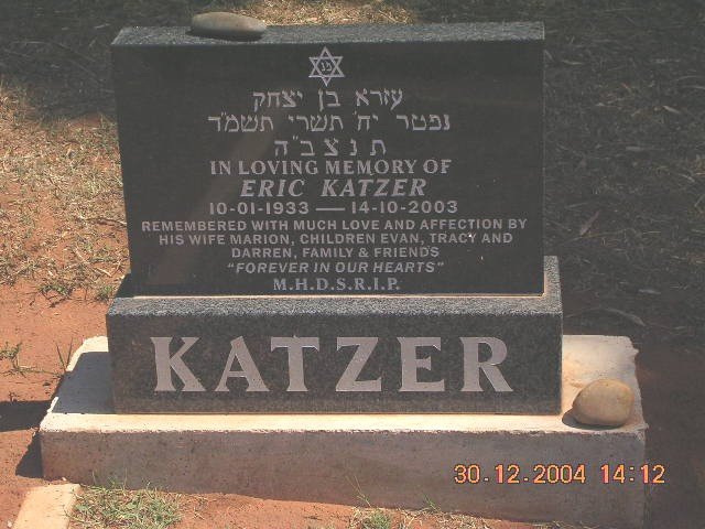 KATZER Eric 1933-2003