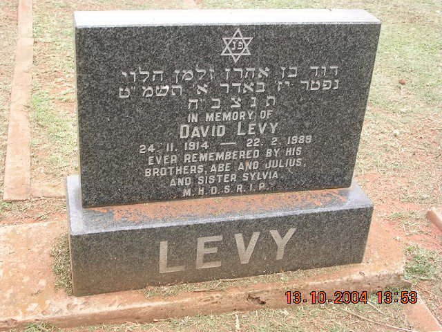 LEVY David 1914-1989