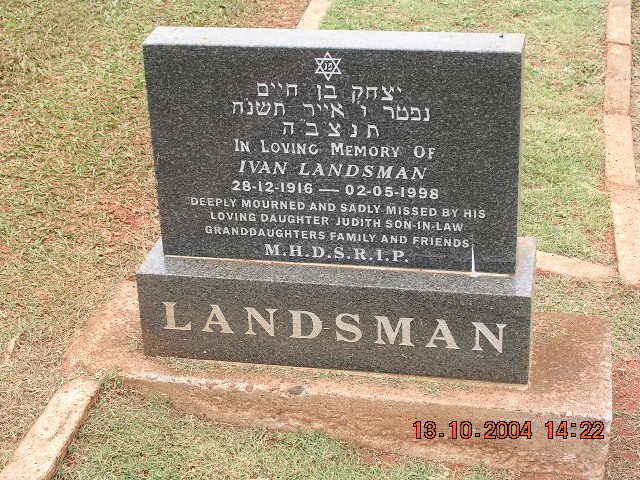 LANDSMAN Ivan 1916-1998